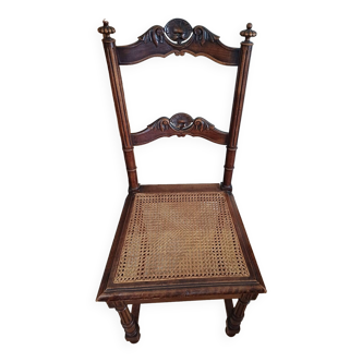 Chaisse canne vintage