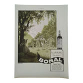 Bonal aperitif advertisement year 1938