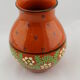 Vase ceramic Alsatian, flower pattern