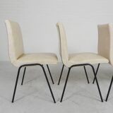 Set of 4 Meurop chairs by Pierre Guariche, 1950s