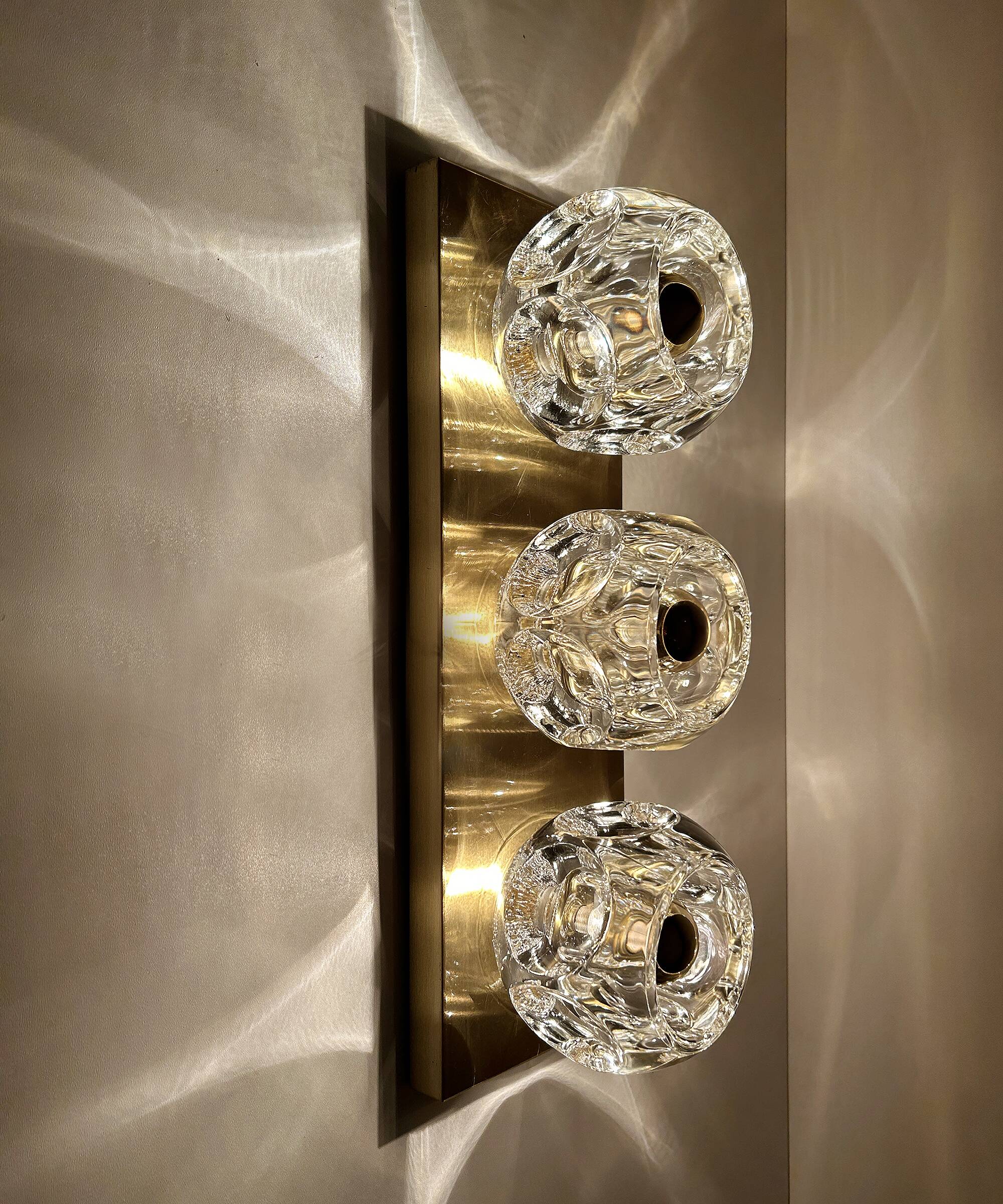Pair Large Vintage Wall Lights