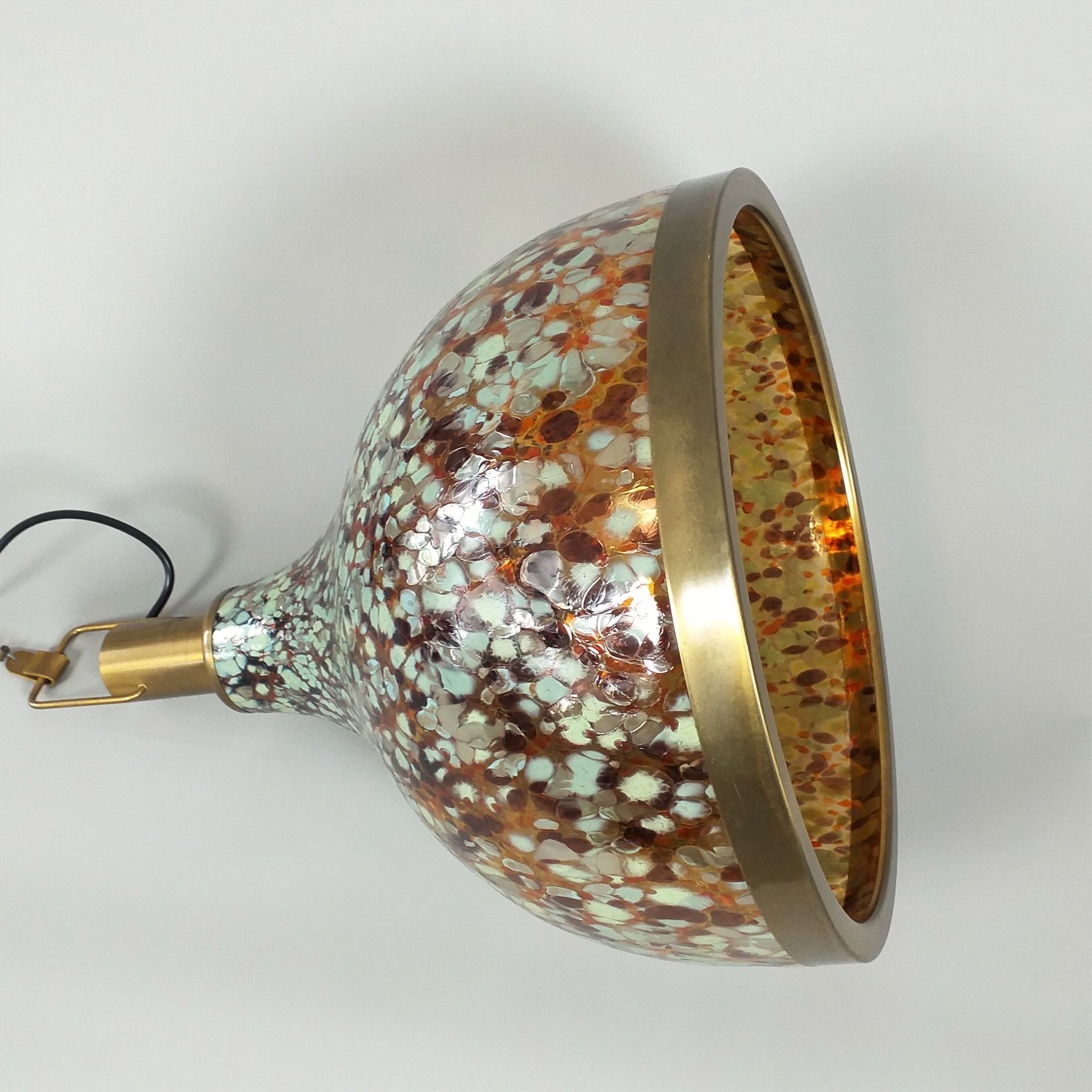 Murano bell pendant light