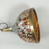 Lustre en verre de Murano incrusté de murines