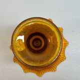 Amber Glass Cup