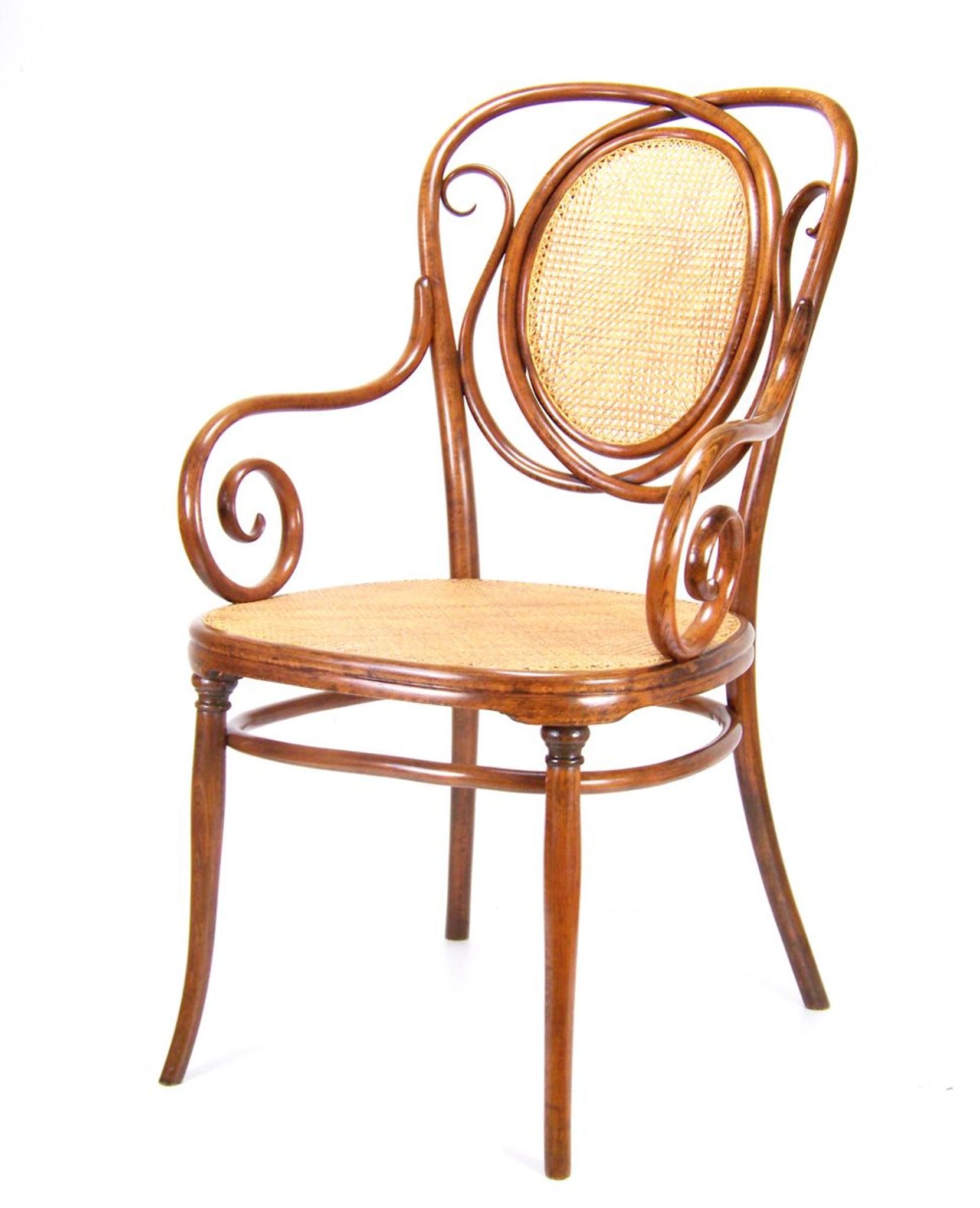Antique armchair no. 22 from Thonet