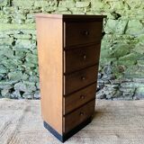 Chest of drawers with 5 flaps
