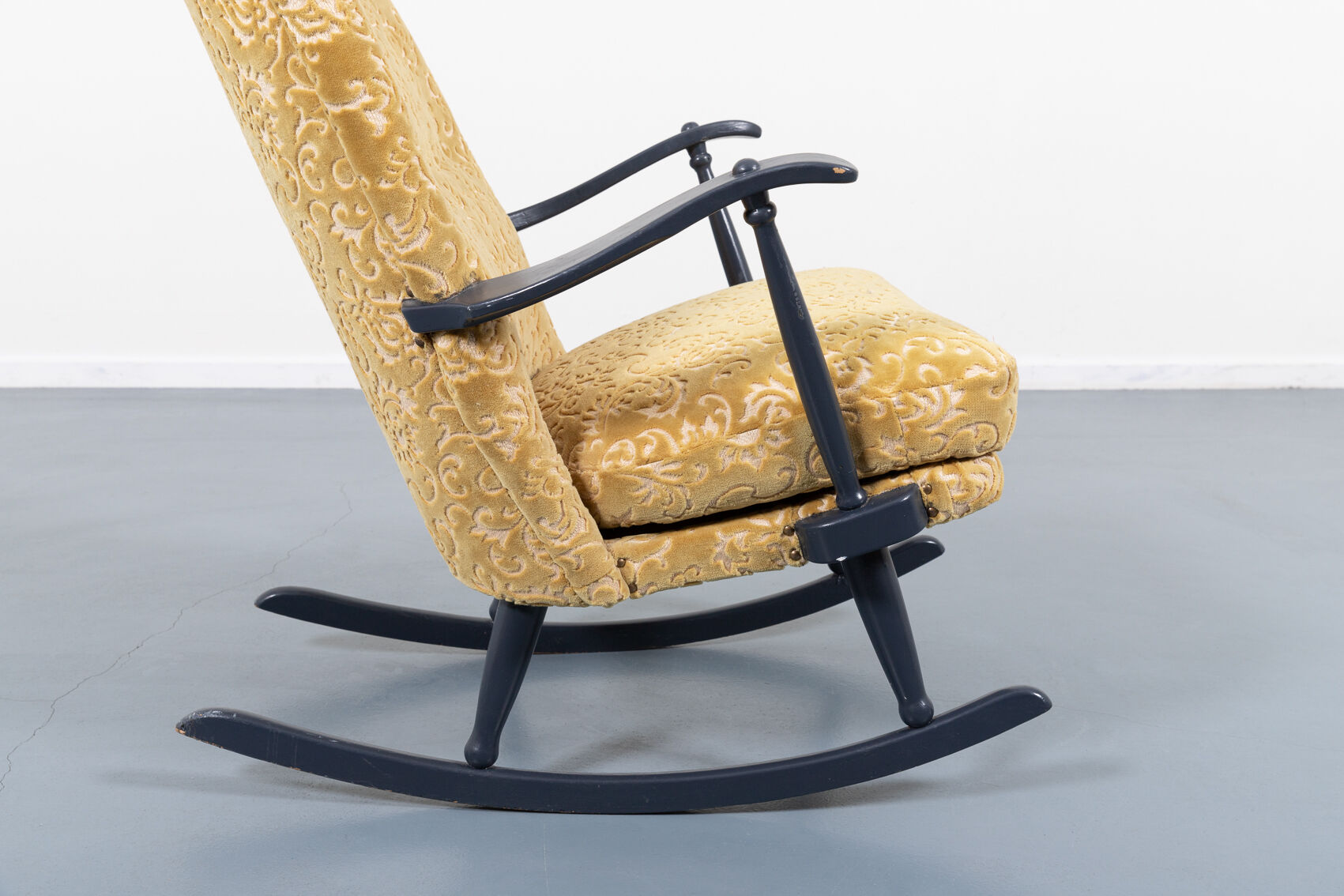 Mid-century Swedish rocking chair from the 1950s