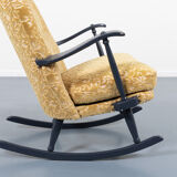 Mid-century Swedish rocking chair from the 1950s
