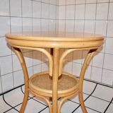 Rattan table D80