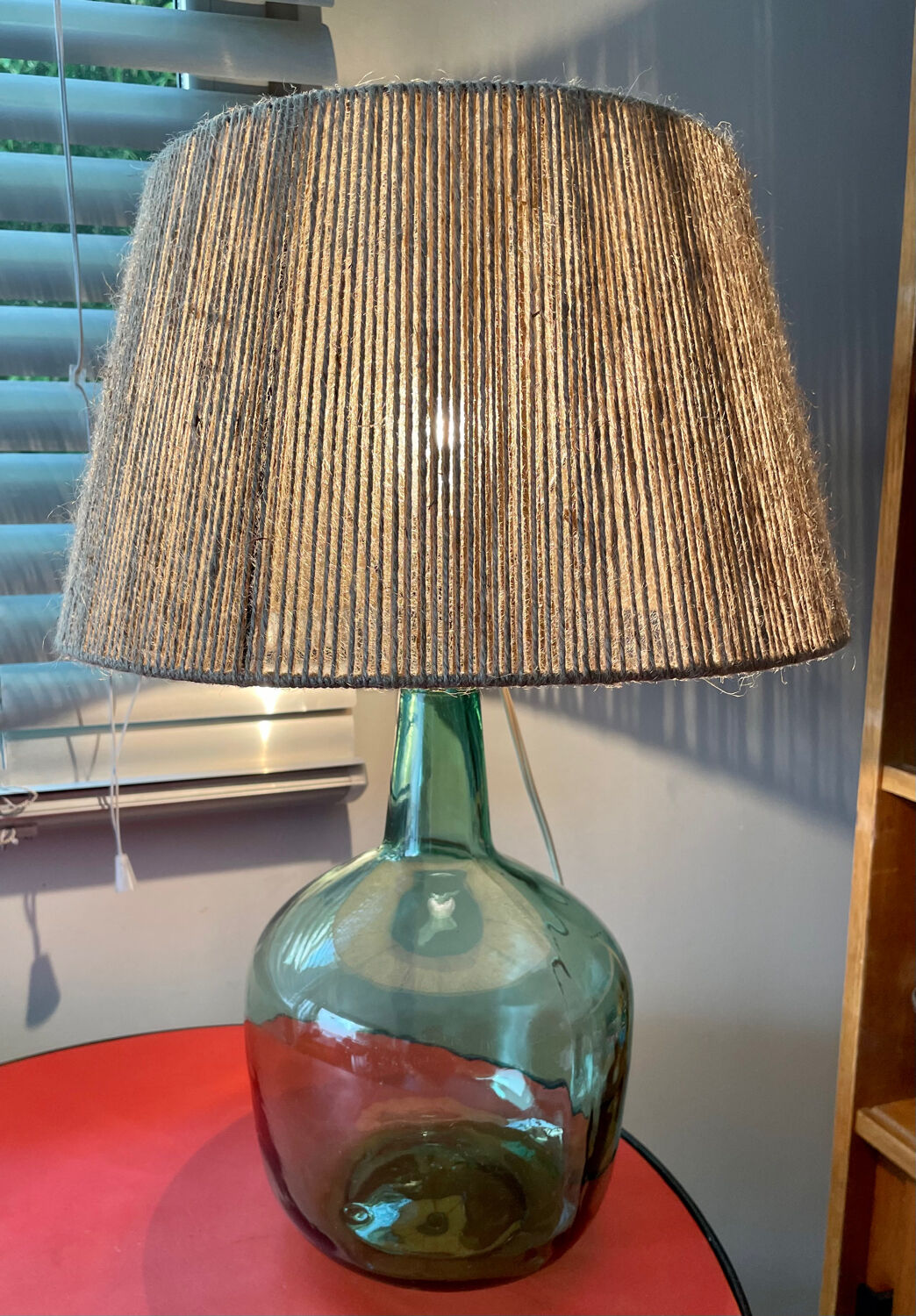 Lampe dame jeanne