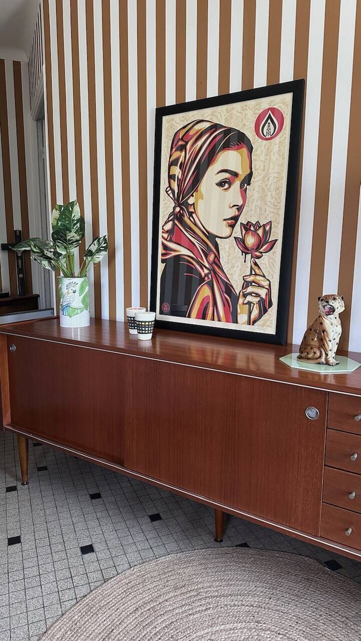 Grande enfilade vintage