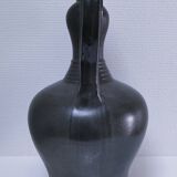 high ceramic lamp base lunetta vallauris h.47 cm