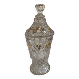 Drageoir ou bonbonnière en cristal ancien