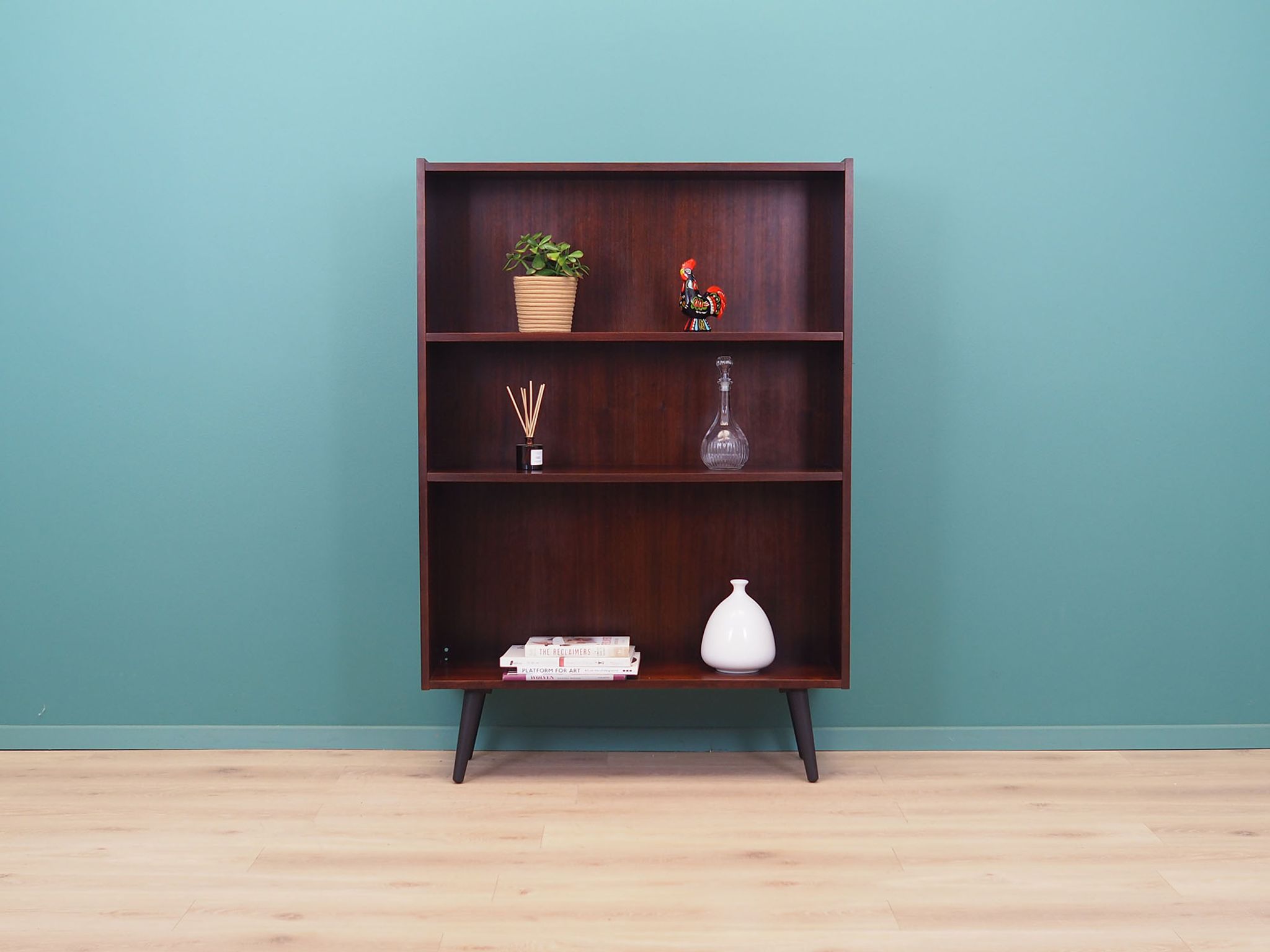 Rosewood bookcase, Danish design, 60s, made by Hornslet Møbelfabrik