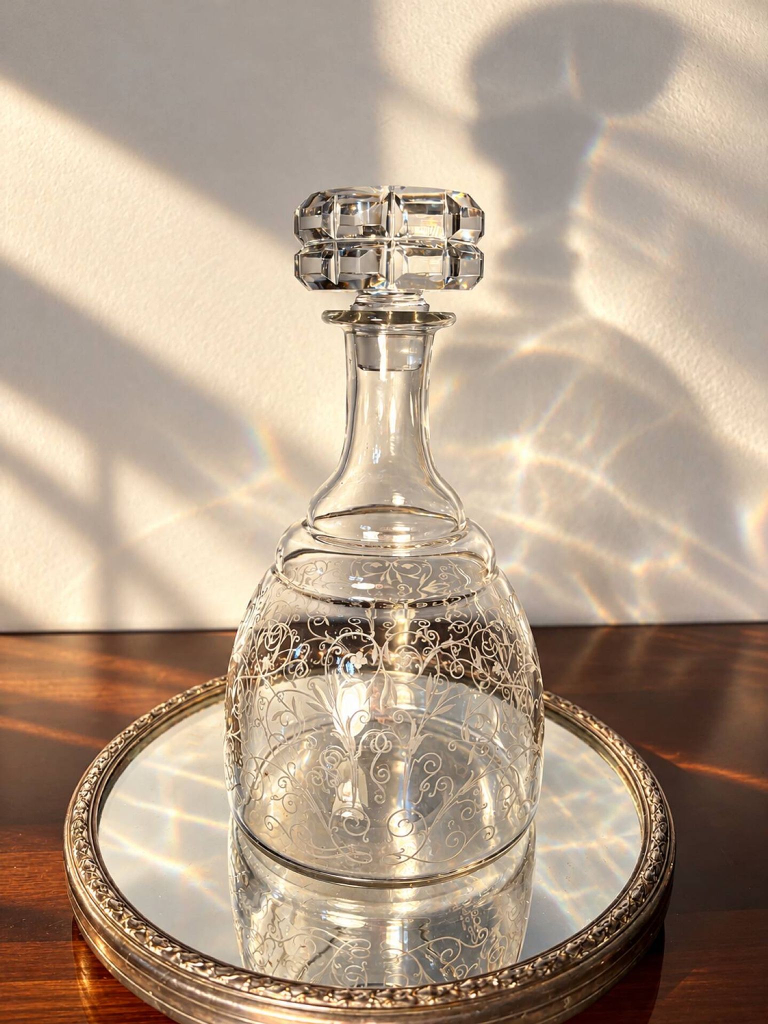 Carafe Baccarat Michel Ange avant 1936