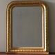Mirror louis philipe gilded with gold leaf