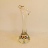 Rare bone vase from Danish Holmegaard Glassworks, probably made by chief designer Per Lütken.
