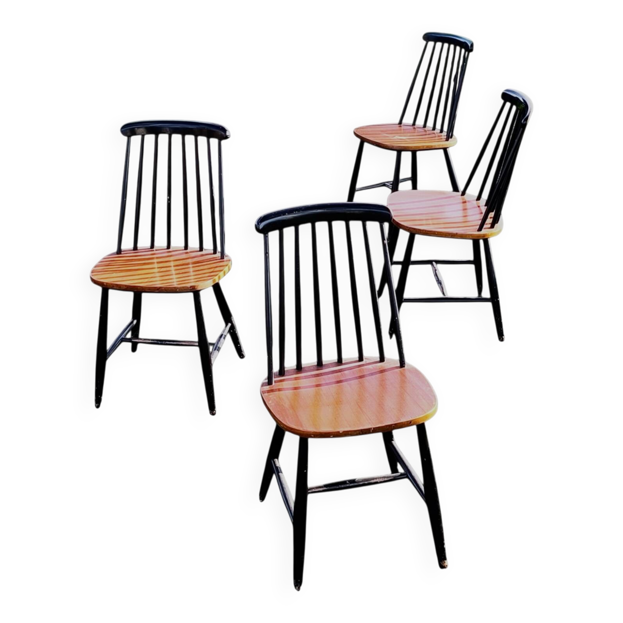 4 Fanett chairs circa 1965