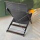 Fauteuil pliant vintage en bois et toile par Tord Bjorklund pour Ikea