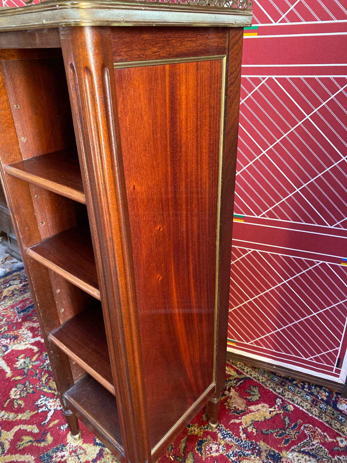 Mahogany chiffonier Louis XVI style