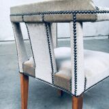 Boudoir Side Chair in Velvet, 1920s