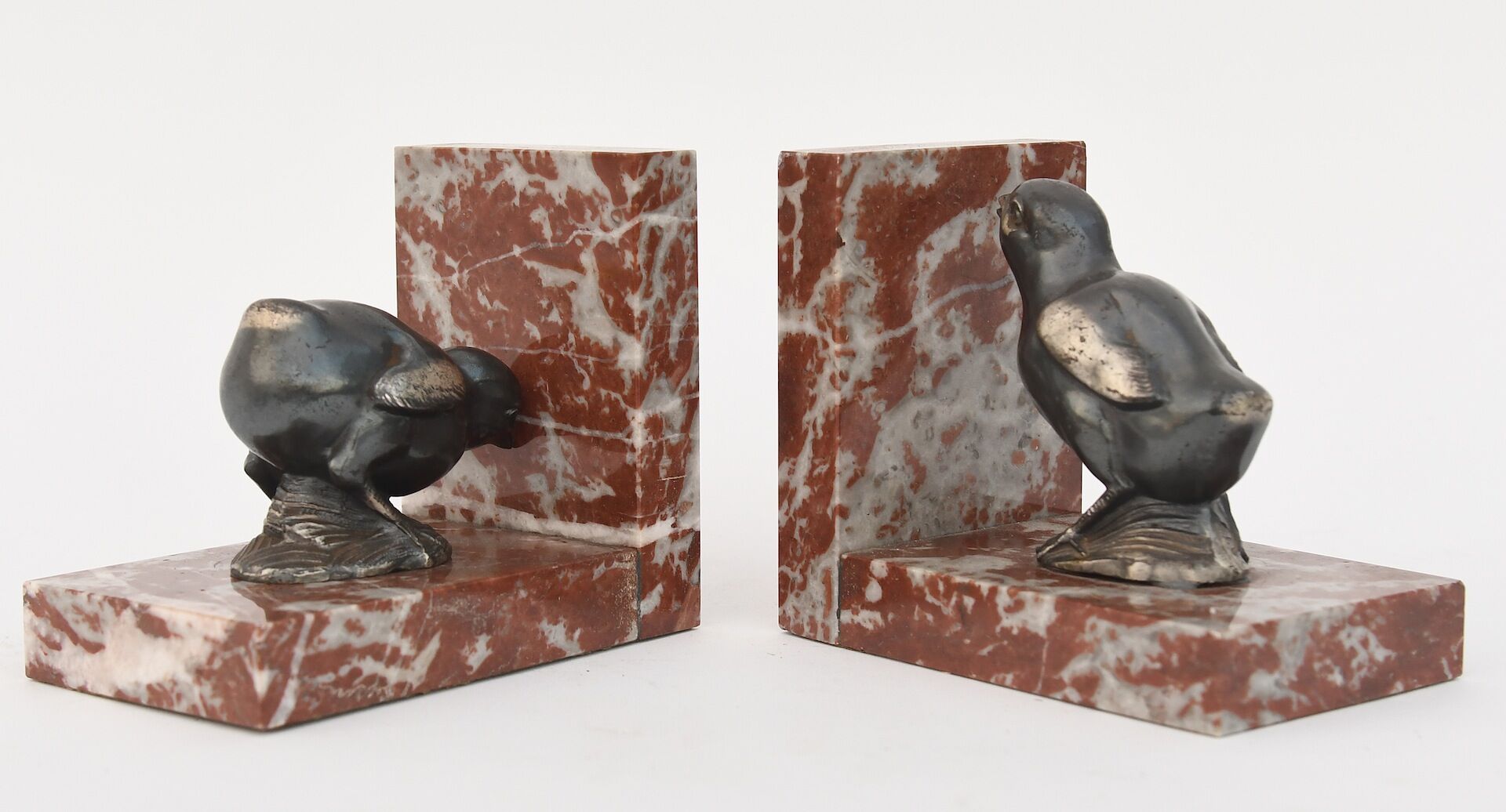 Pair of bird bookends