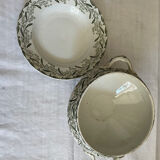 Vegetable and flat plates Mimosa Saint Amand & Hamage