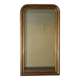 Louis Philippe mirror in gilded wood 150x90cm
