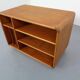 Small rollable teak media sideboard from Dyrlund, 1970s
