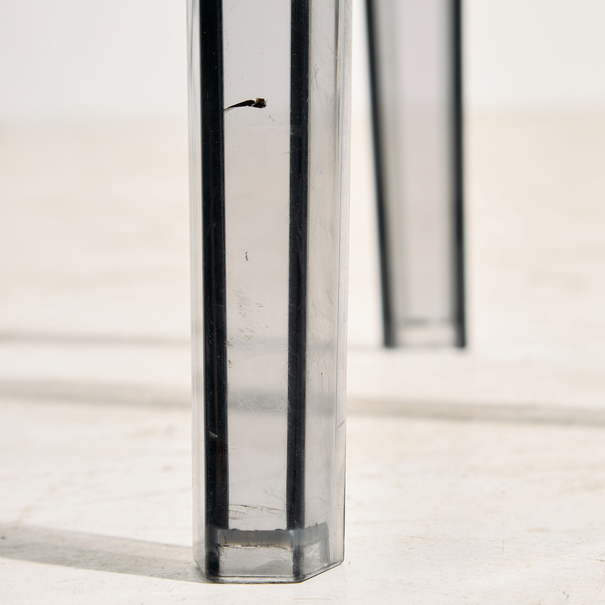 Charles Ghost stool by Philippe Starck for Kartell