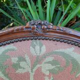 Paire de fauteuils style Louis XV