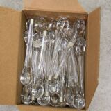 Mid-Century Italian Crystal Teardrop Chandelier, 1960s