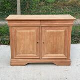 Louis Philippe sideboard renovated in raw cherry wood
