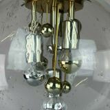 60s 70s lamp light ceiling lamp ball lamp Doria glass space age design