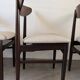 6 vintage Scandinavian teak chairs by Dyrlund