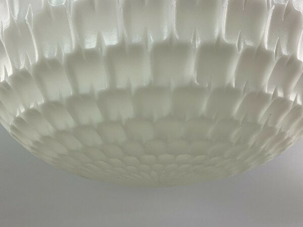 Suspension Erco plastique space age design