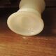 White opaline vase