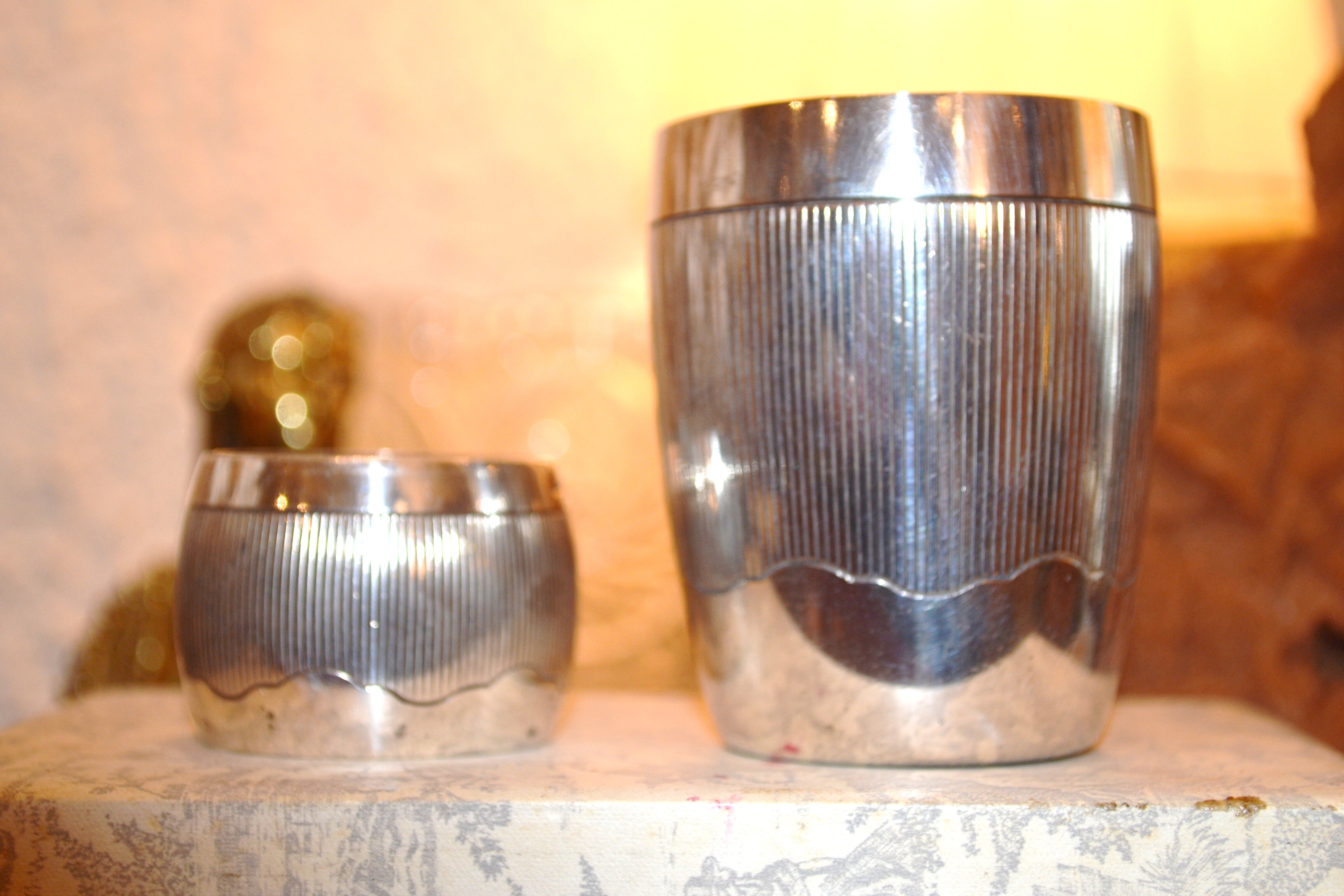 Timbale and serviette rond