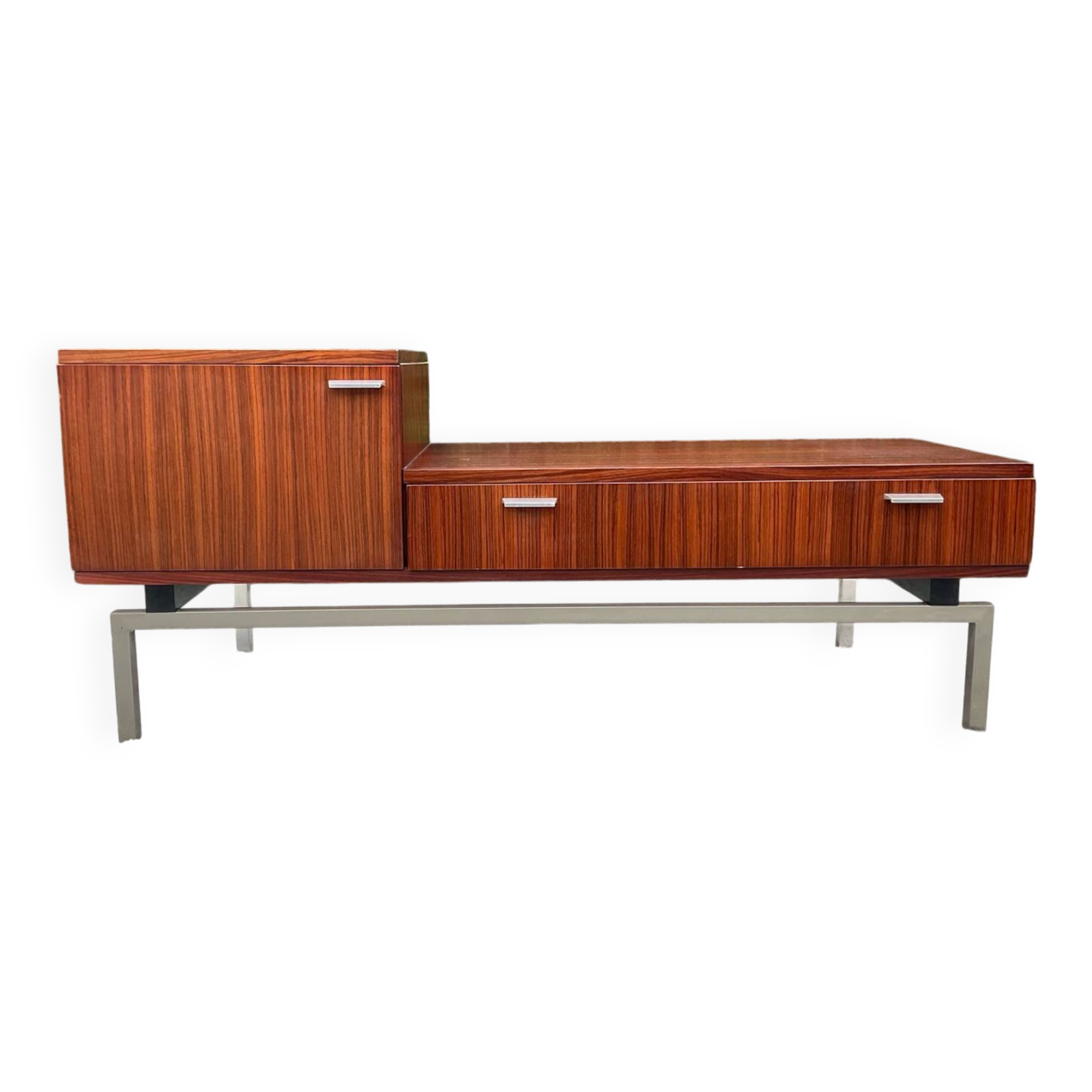 Vintage TV unit in rosewood from the 60s-70s.