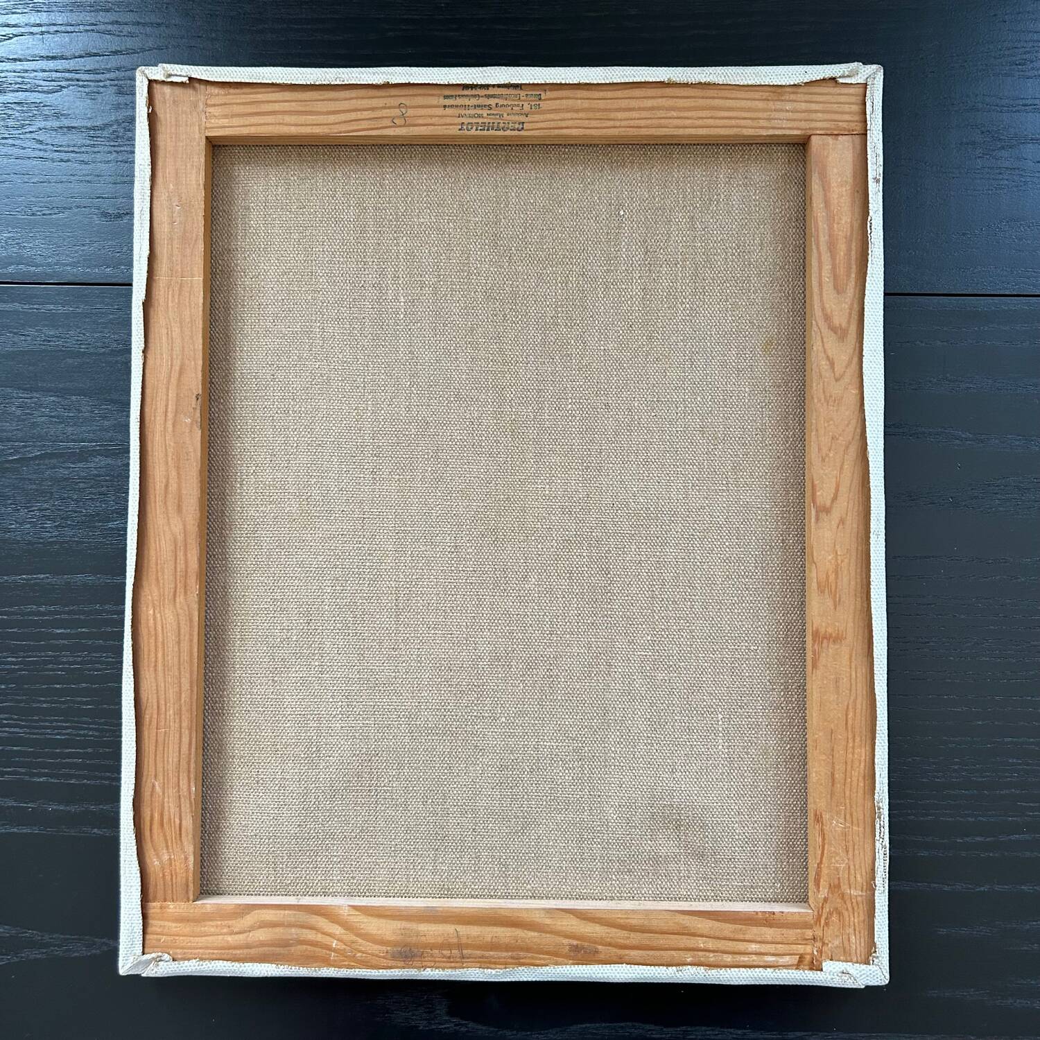 Painting the blue door