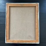 Tableau la porte bleue