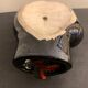 Ashtray or empty pocket in black ceramic, boxing glove JC. Peire, 1970