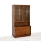 Vitrine design danoise en palissandre par Poul Hundevad des années 1970