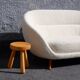 Arne Norell Curvy Soffa Produced by Westbergs Möbler, Sweden, circa 1960