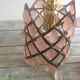 Hanging lamp with stamps