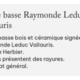 Vallauris ceramic coffee table