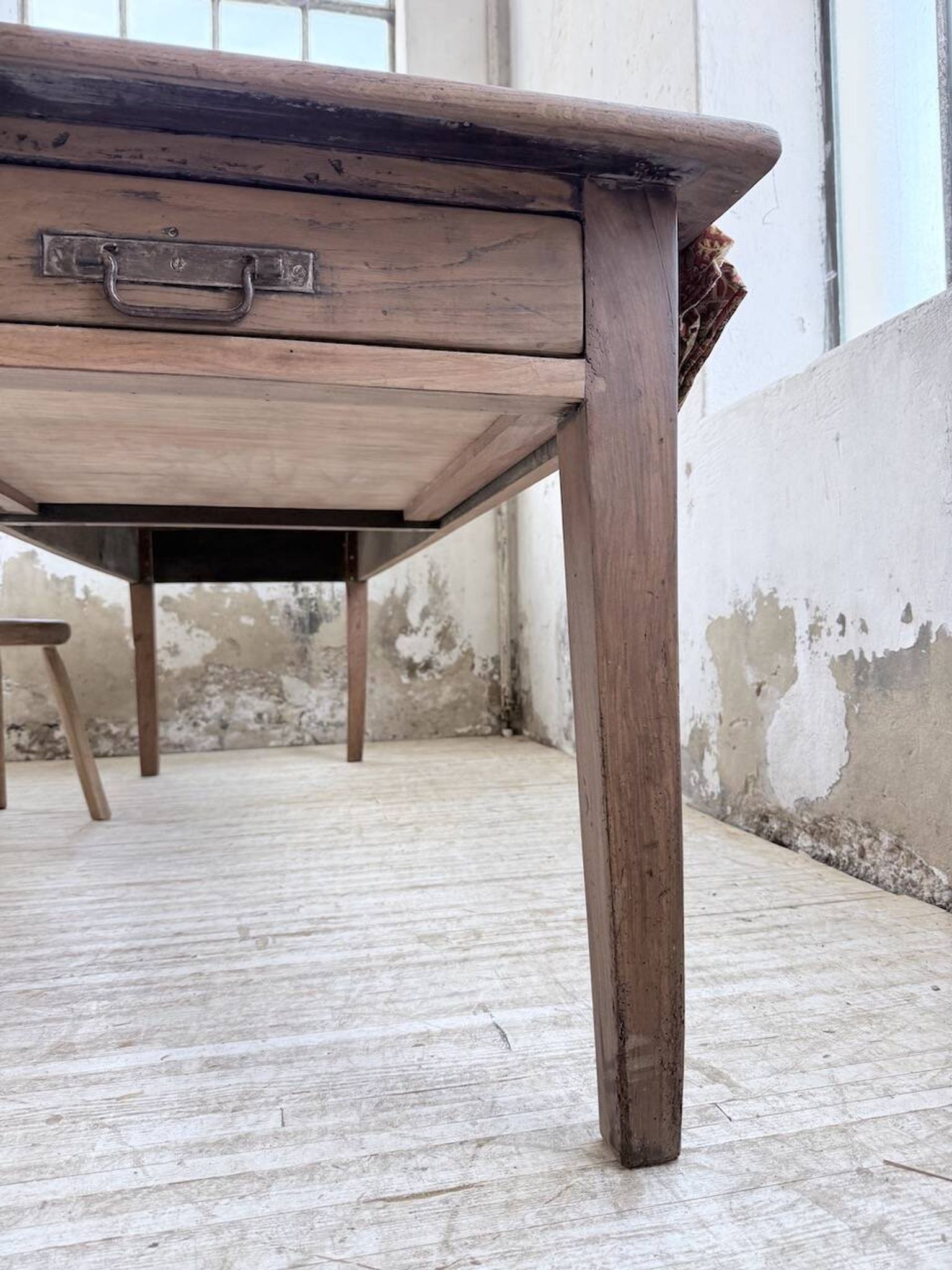 XL oak farmhouse table 1950 235cm