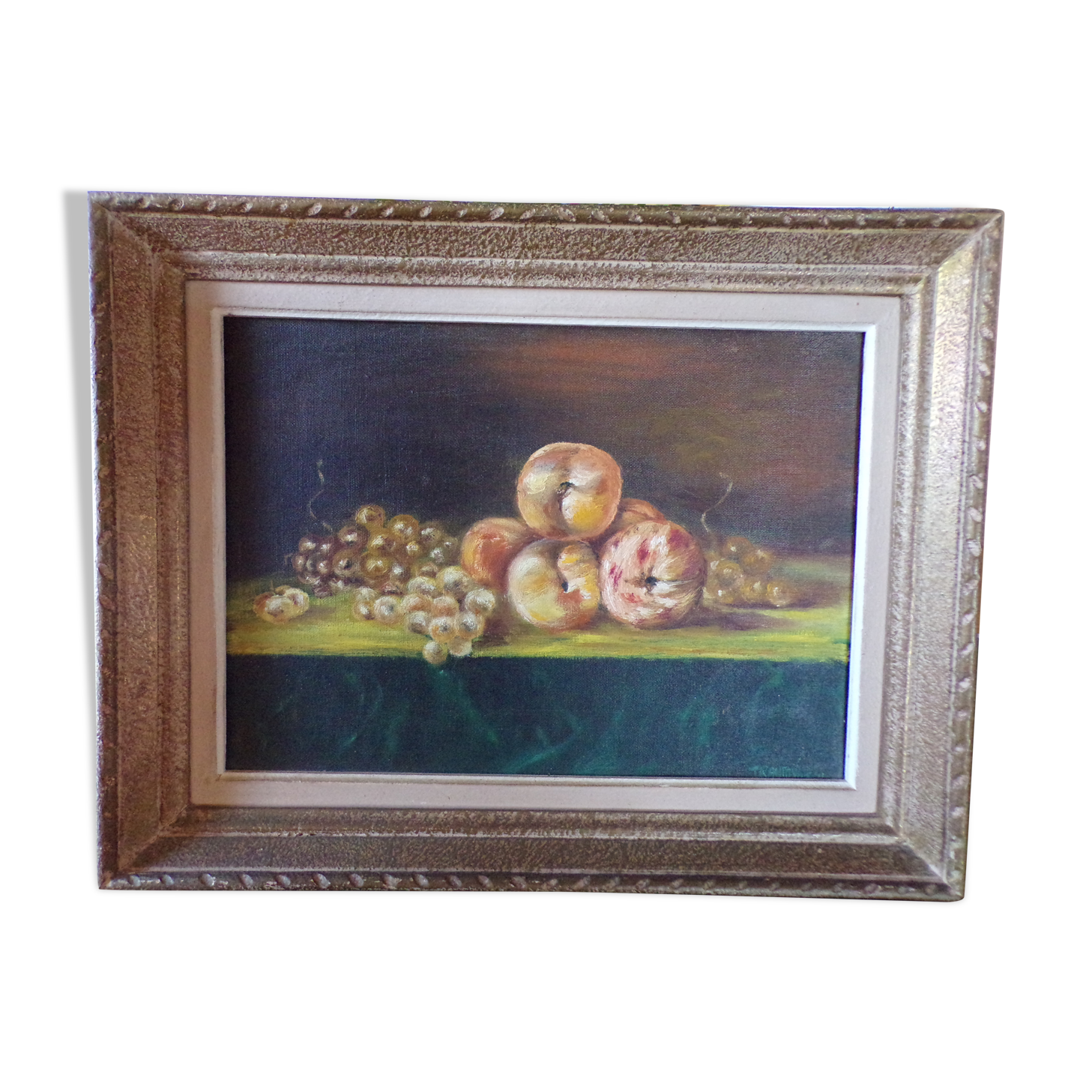 Old still life oil