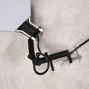 Lampe à pince Triedro de Joe Colombo pour Stilnovo