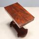Victorian English mahogany side table, 19th century.